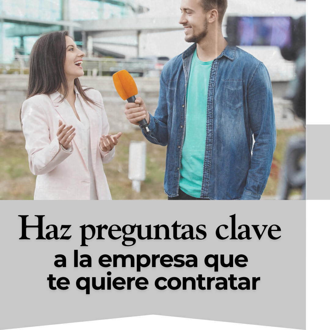Haz preguntas clave en tu entrevista para decidir si la empresa es el lugar ideal para ti.