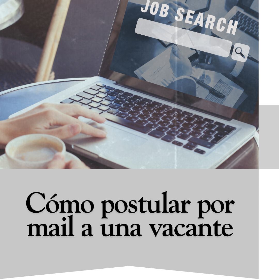 como postular por mail a una vacante de trabajo