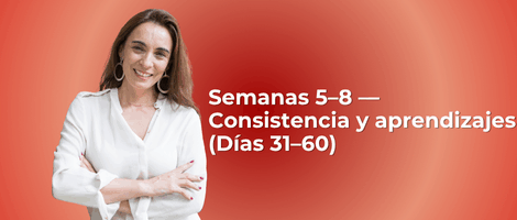 Revisión de mitad de ciclo: logros, brechas y ajustes de alcance.